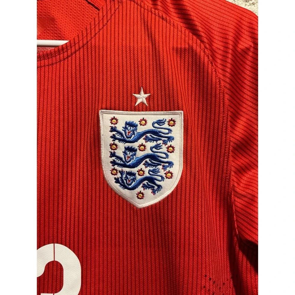 Nike England 2014 World Champion FIFA Away Jersey S Authentic 000195449 #23